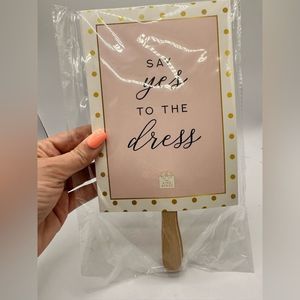 Wedding Dress Shopping Signs for Bridal Party NWOT